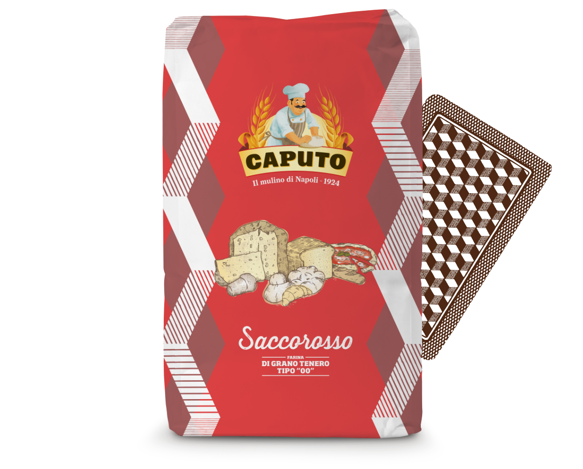Caputo Saccorosso (Piros) – 25 kg